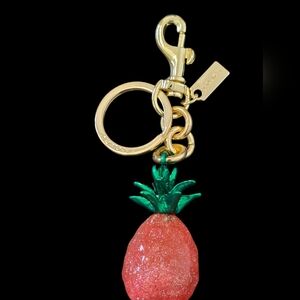Letter "C" Pineapple Keychain | Keyfob | Bag Charm